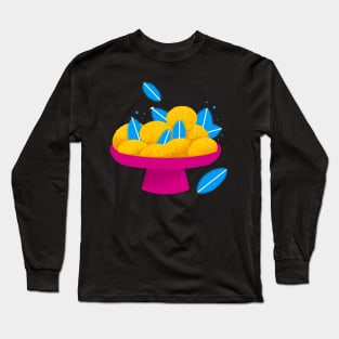 Lemon Art Long Sleeve T-Shirt